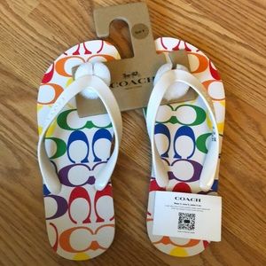 COACH ZAK FLIP FLOPS